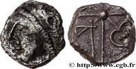FRANCE Drachme “aux feuilles aquatiques” RUTÈNES (région de Rodez) IIe-Ier siècle av. J.-C (13,5mm, 1,92g, 2h) -