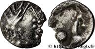 FRANCE Obole à la couronne en chevrons et au torque SANTONS / CENTRE-OUEST, Incertaines IIe - Ier siècles avant J.-C. (9,5mm, 0,33g, 1h) -