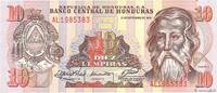 HONDURAS 10 Lempiras HONDURAS 10 Lempiras 1989 pr.NEUF -