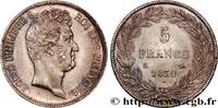 FRANCE 5 francs type Tiolier avec le I, tranche en creux LOUIS-PHILIPPE Ier Rouen 1830 (37mm, 25,10g, 6h) -