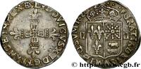 FRANCE Quart d'écu de Béarn LOUIS XIII LE JUSTE Morlaàs 1620 (30mm, 9,49g, 12h) -