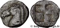 Classique 1 (480 à 400 avant J.C.) Tetartemorion ÉOLIDE - CYMÉ Cymé, Éolide c. 450 AC. (6,5mm, 0,18g, h) -