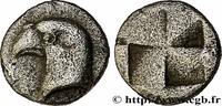 Classique 1 (480 à 400 avant J.C.) Hemiobole ÉOLIDE - CYMÉ Cymé, Éolide c. 450 AC. (7,5mm, 0,46g, h) -