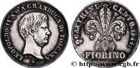 ITALIE - GRAND DUCHÉ DE TOSCANE - LÉOPOLD II 1 Fiorino ITALIE - GRAND DUCHÉ DE TOSCANE - LÉOPOLD II Florence 1847 (24mm, 6,84g, 6h) -