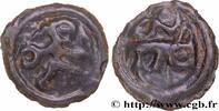 FRANCE Potin au guerrier courant RÈMES (Région de Reims) Reims (51) c. 90-50 AC. (20mm, 3,6g, 2h) -