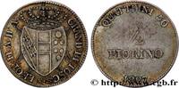 ITALIE - GRAND DUCHÉ DE TOSCANE - LÉOPOLD II 1/2 Florin ITALIE - GRAND DUCHÉ DE TOSCANE - LÉOPOLD II Florence 1827 (21,5mm, 3,34g, 6h) -