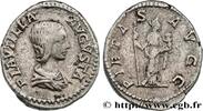 LES SÉVÈRES (193 après J.C. à 235 après J.C.) Denier PLAUTILLE Rome 203 (19mm, 3,74g, 12h) -