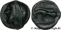 FRANCE Potin à la grosse tête, au bandeau lisse SÉQUANES (Région de Besançon) Ier siècle avant J.-C. (19mm, 4,51g, 3h) -