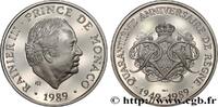 FRANCE Médaille, Rainier III, 40e anniversaire de règne MONACO Monnaie de Paris 1989 (31mm, 40g, 12h) -