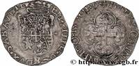 SAVOIE - DUCHÉ DE SAVOIE - EMMANUEL-PHILIBERT DIT Sol, 2e type (soldo di II tipo) SAVOIE - DUCHÉ DE SAVOIE - EMMANUEL-PHILIBERT DIT TÊTE DE FER Bourg-en-Bresse 1570 (22mm, 1,48g, 6h) -