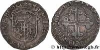 SAVOIE - DUCHÉ DE SAVOIE - EMMANUEL-PHILIBERT DIT Sol, 2e type (soldo di II tipo) SAVOIE - DUCHÉ DE SAVOIE - EMMANUEL-PHILIBERT DIT TÊTE DE FER Aoste 1575 (21mm, 1,66g, 3h) -