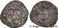 SAVOIE - DUCHÉ DE SAVOIE - CHARLES-EMMANUEL Ier Sol de quatre deniers, 2e type (soldo da quattro d SAVOIE - DUCHÉ DE SAVOIE - CHARLES-EMMANUEL Ier Bourg-en-Bresse 1585 (21mm, 1,12g, 10h) -