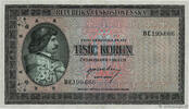 TCHÉCOSLOVAQUIE 1000 Korun TCHÉCOSLOVAQUIE 1000 Korun 1945 pr.NEUF -