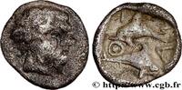 Classique 2 (400 à 350 avant J.C.) Obole THRACE - ILES DE THRACE - THASOS Thrace, Thasos c. 411-404 AC. (9mm, 0,48g, 12h) -