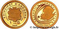 ANDORRE (PRINCIPAUTÉ) 1 Diner Proof Johannes Kepler ANDORRE (PRINCIPAUTÉ) 2009 (11mm, 0,50g, 6h) -