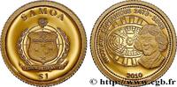 SAMOA 1 Tala Proof Copernic SAMOA 2010 (11mm, 0,50g, 12h) -