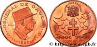 TCHAD Essai 10000 Francs croix de Lorraine / Charles de TCHAD Paris 1970 (44mm, 26,75g, 6h) -
