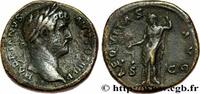 LES ANTONINS (96 après J.C. à 192 après J.C.) Sesterce HADRIEN Rome 135 (30,5mm, 27,60g, 6h) -