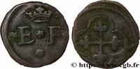 SAVOIE - DUCHÉ DE SAVOIE - EMMANUEL-PHILIBERT DIT Quart de sol, 1er type (quarto di soldo, I tipo) SAVOIE - DUCHÉ DE SAVOIE - EMMANUEL-PHILIBERT DIT TÊTE DE FER Chambéry s.d. (15mm, 1,06g, 11h) -