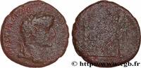 LES JULIO-CLAUDIENS (27 avant J.C. à 69 après J.C. As à l'autel de Lyon TIBÈRE Lyon c. 12-14 AD. (24mm, 9,22g, 12h) -