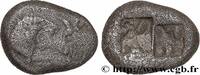 Archaïque 1 (650 à 550 avant J.C.) Hemistatère LYDIE - ROYAUME DE LYDIE - CRÉSUS Sardes, Lydie c. 550 AC. (12,5mm, 5,13g, -h) -