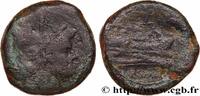 LA RÉPUBLIQUE (280 avant J.C. à 27 avant J.C.) As RÉPUBLIQUE ROMAINE - ANONYMES Rome c. 211 AC. (32mm, 30,06g, 2h) -
