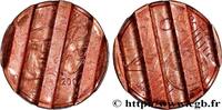 FRANCE 2 Cent NOUVELLE MARIANNE difformé FRANCE Pessac 2004 (18,75mm, 3,03g, 12h) -