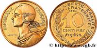 FRANCE Essai-piéfort de 10 centimes Marianne PIÉFORTS Paris 1962 (20mm, 5,87g, 12h) -