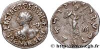Hellénistique 2 (188 à 30 avant J.C.) Drachme bilingue BACTRIANE - ROYAUME DE BACTRIANE - MÉNANDRE Ier SOTER Taxila c. 160-155 AC. (16,5mm, 2,26g, 11h) -