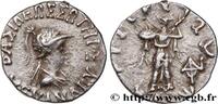 Hellénistique 2 (188 à 30 avant J.C.) Drachme bilingue BACTRIANE - ROYAUME DE BACTRIANE - MÉNANDRE Ier SOTER Gandhara c. 160-155 AC. (16,5mm, 2,43g, 12h) -