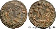 L'EMPIRE CHRÉTIEN (337 après J.C. à 363 après J.C. Demi-maiorina CONSTANS Thessalonique 348-350 (18,5mm, 2,58g, 5h) -