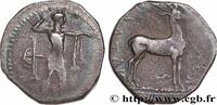 Classique 1 (480 à 400 avant J.C.) Statère, nomos ou didrachme BRUTTIUM - CAULONIA Bruttium, Caulonia c. 400 - 389/388 AC. (22mm, 7,64g, 5h) -