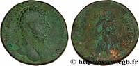 LES ANTONINS (96 après J.C. à 192 après J.C.) Sesterce LUCIUS VÉRUS Rome 165 (30,5mm, 22,89g, 12h) -