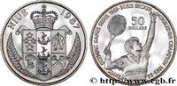 NIUÉ 50 Dollars Proof Jeux Olympiques de Séoul 1988 : B NIUÉ 1987 (38,50mm, 27,10g, 12h) -