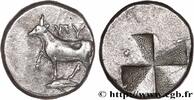 Classique 2 (400 à 350 avant J.C.) Drachme ou sicle THRACE - BYZANCE Byzance,Thrace c. 416-357 AC (17,5mm, 5,38g, -h) -