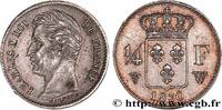 FRANCE 1/4 franc Charles X CHARLES X Lille 1830 (15mm, 1,21g, 6h) -