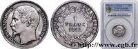 FRANCE 1 franc Louis-Napoléon DEUXIÈME RÉPUBLIQUE Paris 1852 (23mm, 5,00g, 6h) -
