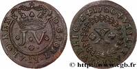 PORTUGAL (ROYAUME DE) ET BRÉSIL - JEAN V 10 Reis PORTUGAL (ROYAUME DE) ET BRÉSIL - JEAN V 1720 (36mm, 11,87g, 6h) -