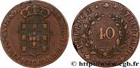 PORTUGAL - ROYAUME DE PORTUGAL - MARIE II 1 Pataco (40 Réis) PORTUGAL - ROYAUME DE PORTUGAL - MARIE II 1833 (34mm, 29,72g, 12h) -