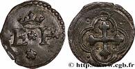 SAVOIE - DUCHÉ DE SAVOIE - EMMANUEL-PHILIBERT DIT Quart de sol, 1er type (quarto di soldo, I tipo) SAVOIE - DUCHÉ DE SAVOIE - EMMANUEL-PHILIBERT DIT TÊTE DE FER Chambéry s.d. (16mm, 1,02g, 9h) -