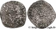 SAVOIE - DUCHÉ DE SAVOIE - EMMANUEL-PHILIBERT DIT Sol, 3e type (soldo di III tipo) SAVOIE - DUCHÉ DE SAVOIE - EMMANUEL-PHILIBERT DIT TÊTE DE FER Turin 1576 (21mm, 1,77g, 1h) -