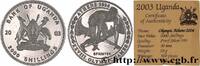 OUGANDA 2000 Shillings Proof Jeux olympiques d’Athènes OUGANDA 2003 (30mm, 20g, 12h) -