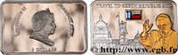 ÎLES COOK 5 Dollars Proof Voyage Apostolique en République T ÎLES COOK 2009 (40,5mm, 25,10g, 12h) -