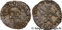 SAVOIE - DUCHÉ DE SAVOIE - EMMANUEL-PHILIBERT DIT Parpaiolle (parpagliola) SAVOIE - DUCHÉ DE SAVOIE - EMMANUEL-PHILIBERT DIT TÊTE DE FER Bourg-en-Bresse 1579 (21mm, 1,63g, 9h) -