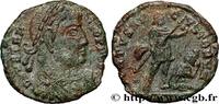 L'EMPIRE CHRÉTIEN (337 après J.C. à 363 après J.C. Demi-maiorina, (PB, Æ 3) VÉTRANION Siscia 350 (17mm, 2,20g, 12h) -