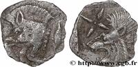 Archaïque 2 (550 à 480 avant J.C.) Hemiobole MYSIE - CYZIQUE Cyzique, Mysie c. 480-450 AC. (9mm, 0,33g, 6h) -
