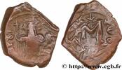 LA DYNASTIE HÉRACLIIDE (602-717) Follis CONSTANS II Constantinople c. 641-645 (21mm, 3,82g, 12h) -