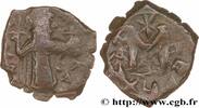 LA DYNASTIE HÉRACLIIDE (602-717) Follis CONSTANS II Constantinople c. 641-645 (18,5mm, 3,39g, 7h) -