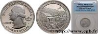 ÉTATS-UNIS D'AMÉRIQUE 1/4 Dollar Parc national des Great Smoky Mountains ÉTATS-UNIS D'AMÉRIQUE San Francisco 2014 (24,30mm, 6,25g, 6h) -
