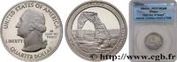 ÉTATS-UNIS D'AMÉRIQUE 1/4 Dollar Parc national des Arches Utah - Silver ÉTATS-UNIS D'AMÉRIQUE San Francisco 2014 (24,30mm, 6,25g, 6h) -